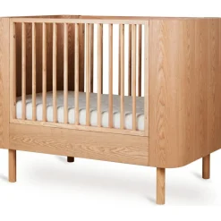 Sale Quax Lit à barreaux évolutif Yume Natural Ash (110 x 70 cm)