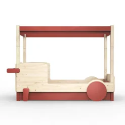 Sale Mathy by bols Lit baldaquin avec tiroir Discovery finition laquée (coloris au choix)