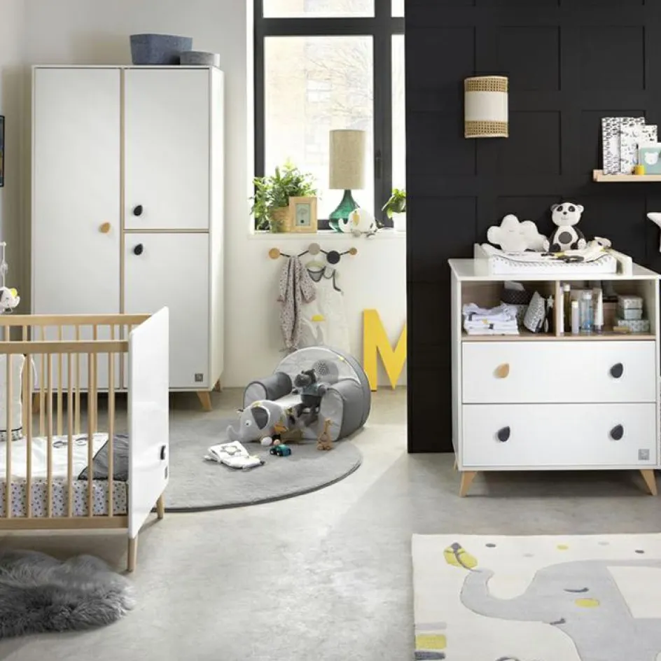 Lit bébé à barreaux Oslo (60 x 120 cm)|Sauthon mobilier Sale