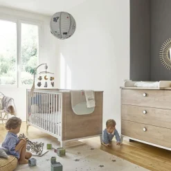 Lit bébé en chêne blond Marcel (70 x 140 cm)|Galipette Best