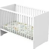 Lit bébé First Blanc (60 x 120 cm)|Baby Price Clearance