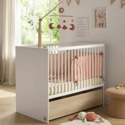 Lit bébé Paloma (60 x 120 cm)|Sauthon mobilier New