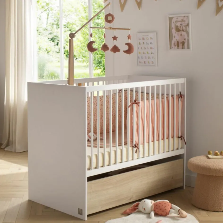 Lit bébé Paloma (60 x 120 cm)|Sauthon mobilier New