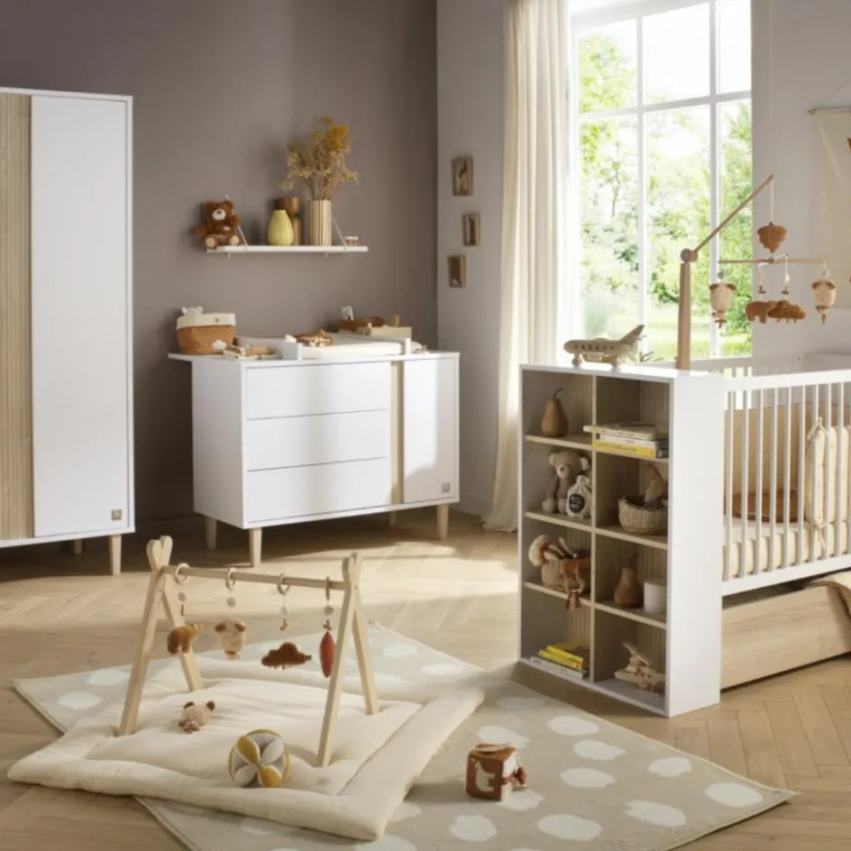 Lit bébé transformable Paloma (60 x 120 cm)|Sauthon mobilier Online