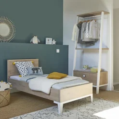 Lit bébé évolutif en chêne blond Marcel (70 x 140)|Galipette New