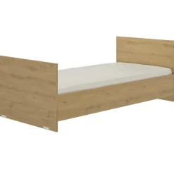 Lit bébé évolutif en lit junior Arthur imitation chêne (60 x 120 cm)|Galipette Sale