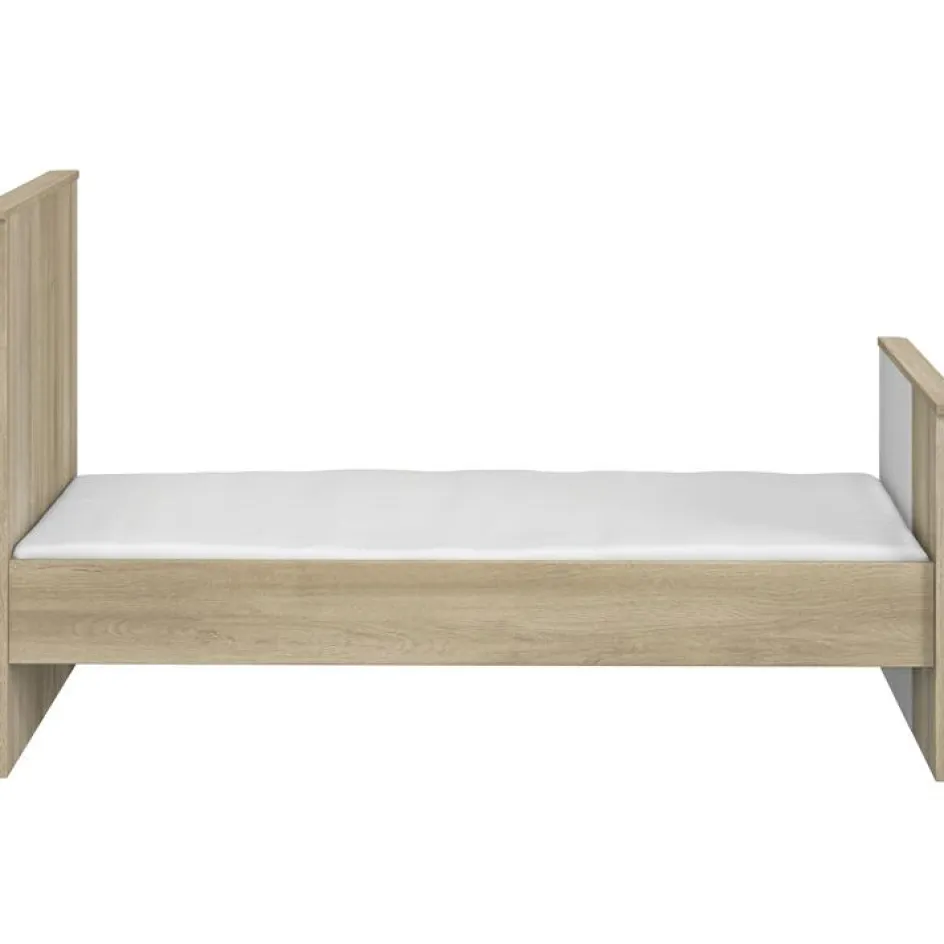 Clearance Galipette Lit bébé évolutif en lit junior Sacha chêne du bocage (70 x 140 cm)