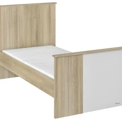 Clearance Galipette Lit bébé évolutif en lit junior Sacha chêne du bocage (70 x 140 cm)