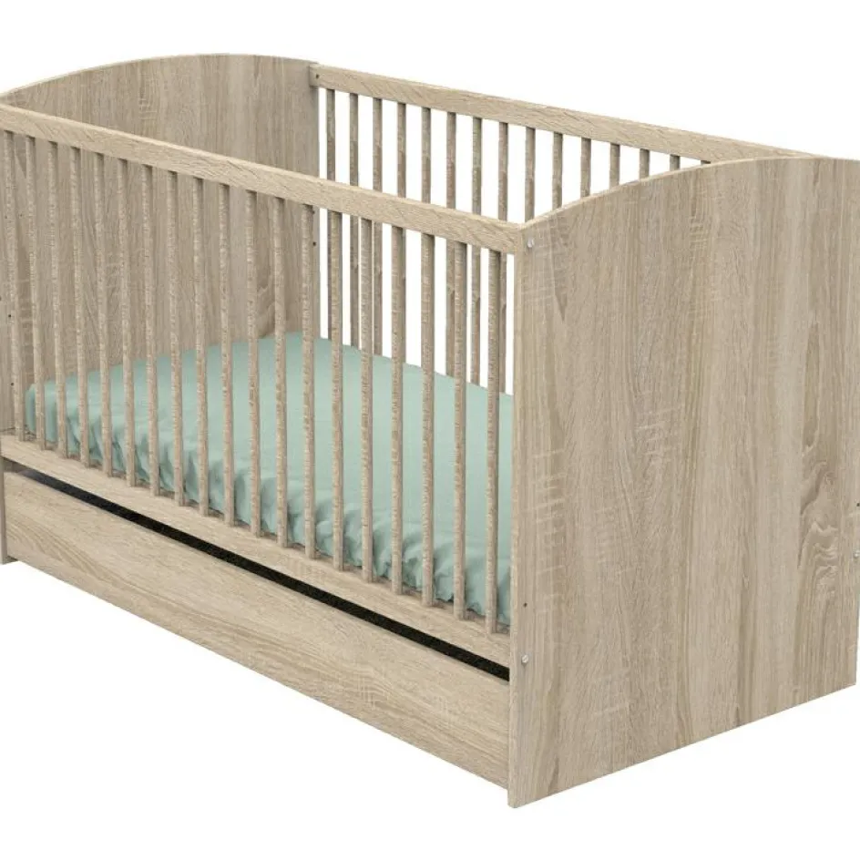 Lit bébé évolutif Little big bed Acces bois (70 x 140 cm)|Sauthon mobilier Hot