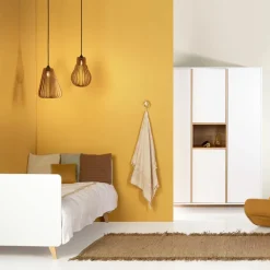 Lit bébé évolutif Loft White (140 x 70 cm)|Quax