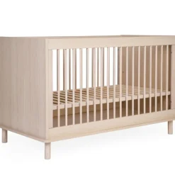 Best Childhome Lit bébé évolutif Nordica Naturel (70 x 140 cm)