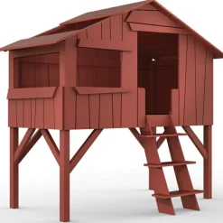 Clearance Mathy by bols Lit cabane enfant finition laquée (coloris au choix)