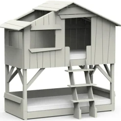 Hot Mathy by bols Lit cabane superposé finition laquée (coloris au choix)