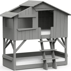 Hot Mathy by bols Lit cabane superposé finition laquée (coloris au choix)