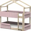 Lit cabane superposé Star Light 2 finition laquée (coloris au choix)|Mathy by bols Clearance