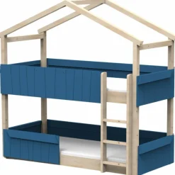 Lit cabane superposé Star Light 2 finition laquée (coloris au choix)|Mathy by bols Clearance