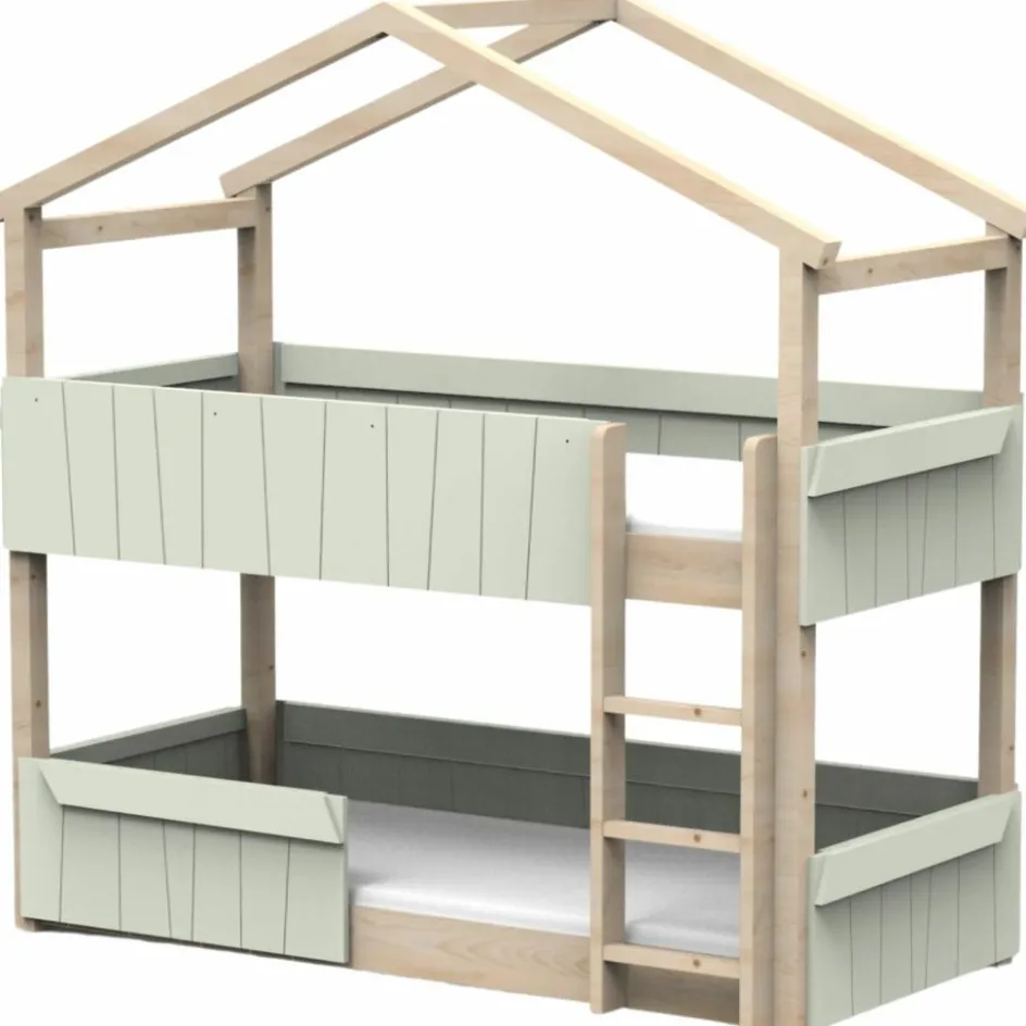 Lit cabane superposé Star Light 2 finition laquée (coloris au choix)|Mathy by bols Clearance