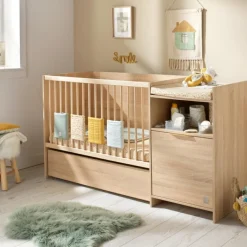 Lit combiné évolutif Azur (60 x 120 cm)|Sauthon mobilier Discount