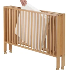 Lit d'appoint pliable Jori Natural (120 x 60 cm)|Tissi Sale