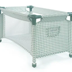 Lit de voyage pour poupée Tom Vichy vert|Pasito a pasito Sale