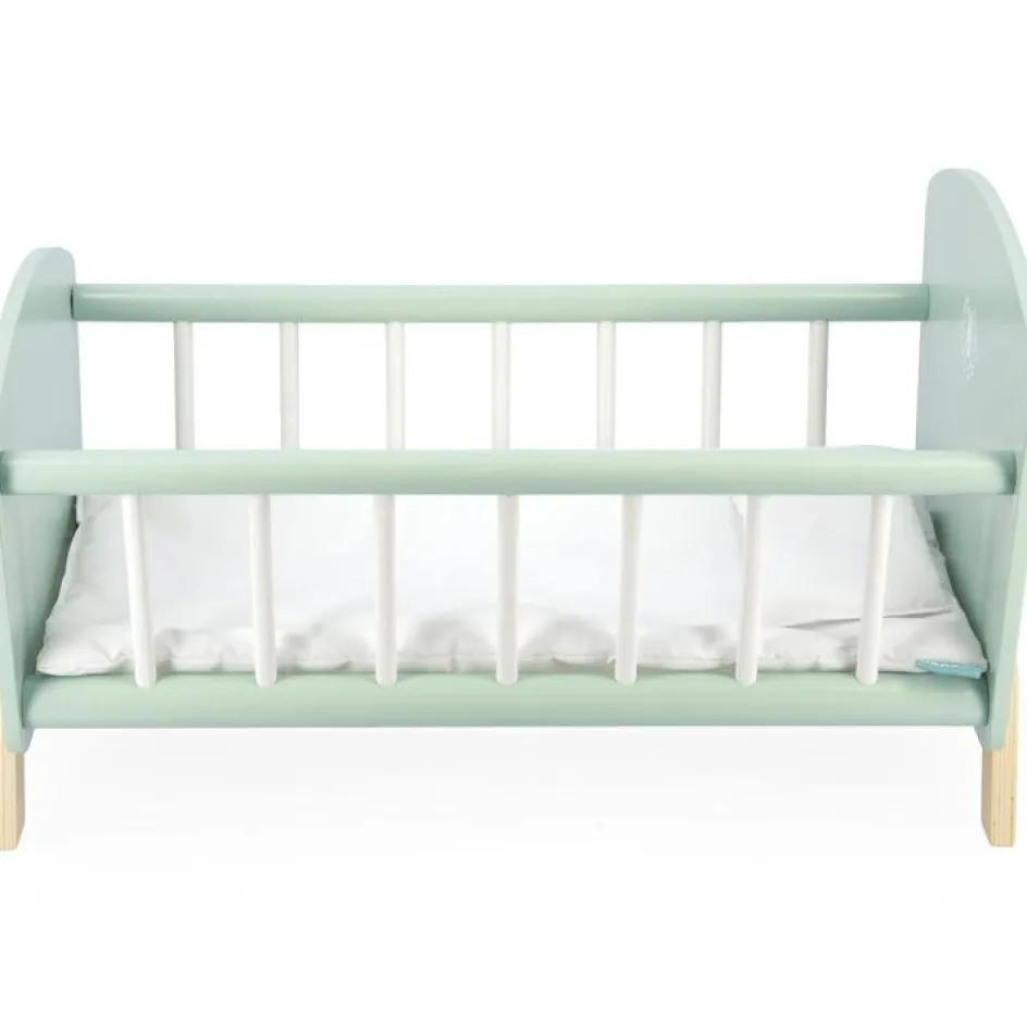 Clearance Janod Lit en bois Zen pour poupée