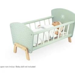Clearance Janod Lit en bois Zen pour poupée