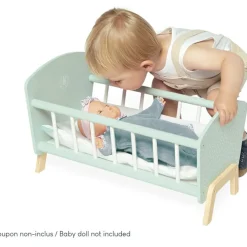 Clearance Janod Lit en bois Zen pour poupée