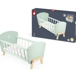 Clearance Janod Lit en bois Zen pour poupée