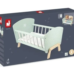 Clearance Janod Lit en bois Zen pour poupée