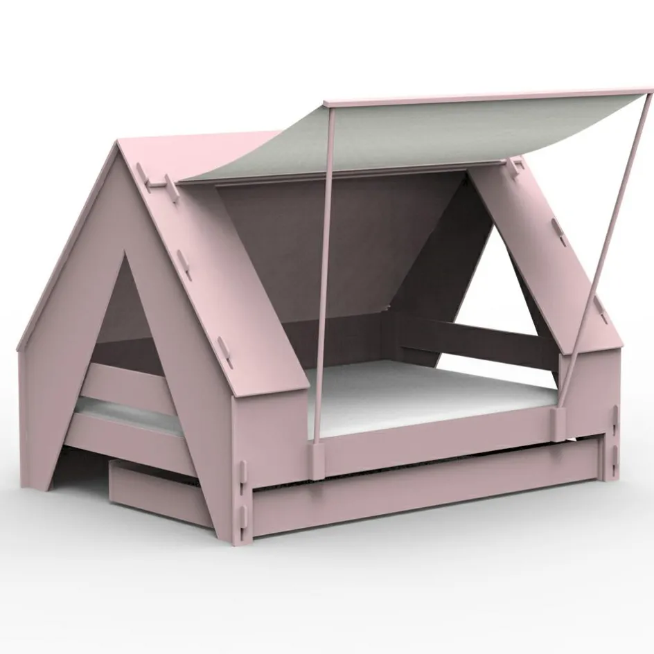 Lit enfant tente finition laquée (coloris au choix)|Mathy by bols Best