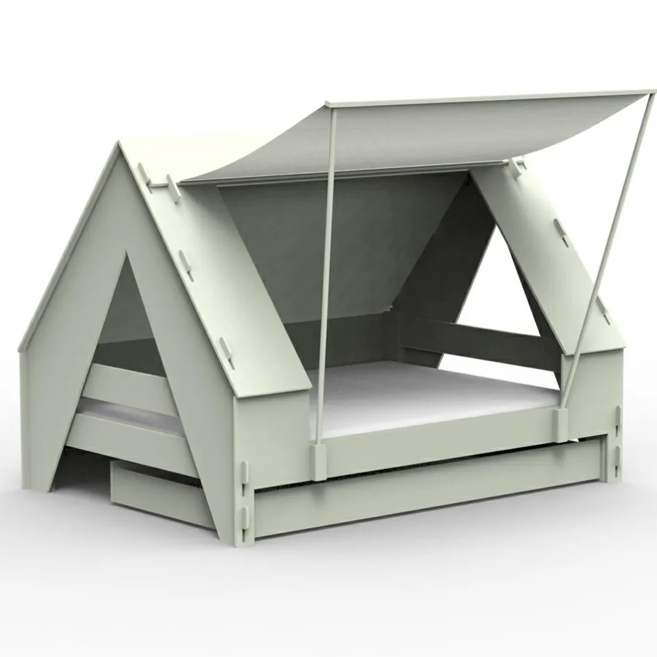 Lit enfant tente finition laquée (coloris au choix)|Mathy by bols Best