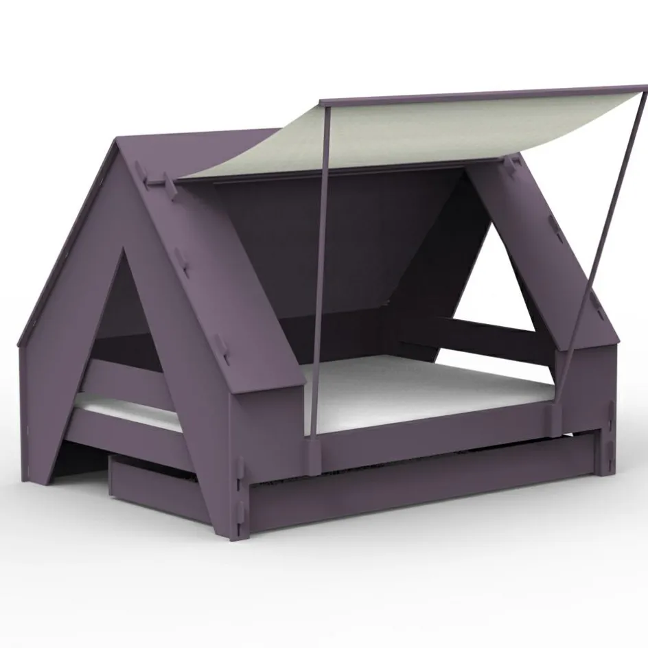 Lit enfant tente finition laquée (coloris au choix)|Mathy by bols Best