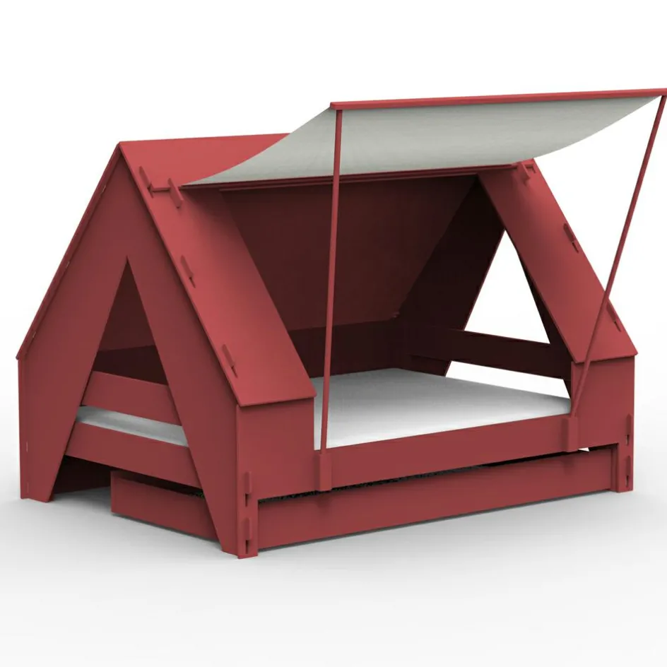 Lit enfant tente finition laquée (coloris au choix)|Mathy by bols Best