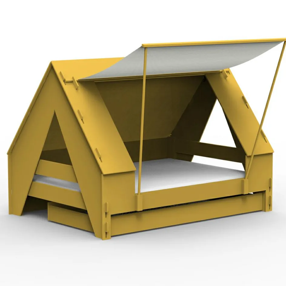 Lit enfant tente finition laquée (coloris au choix)|Mathy by bols Best