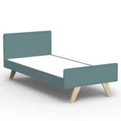 Hot Mathy by bols Lit junior Madavin avec pieds en bouleau coloris au choix (90 x 200 cm)