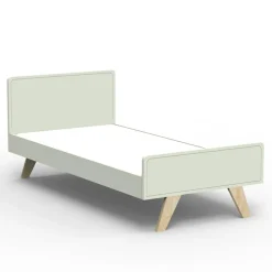 Hot Mathy by bols Lit junior Madavin avec pieds en bouleau coloris au choix (90 x 200 cm)