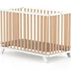 Sale Geuther Lit pliant en bois Mayla Naturel-Blanc (60 x 120 cm)