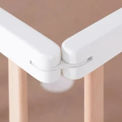 Sale Geuther Lit pliant en bois Mayla Naturel-Blanc (60 x 120 cm)