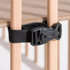 Sale Geuther Lit pliant en bois Mayla Naturel-Blanc (60 x 120 cm)