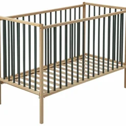 Lit Rémi sans roulette Hybride kaki (60 x 120 cm)|Combelle Discount