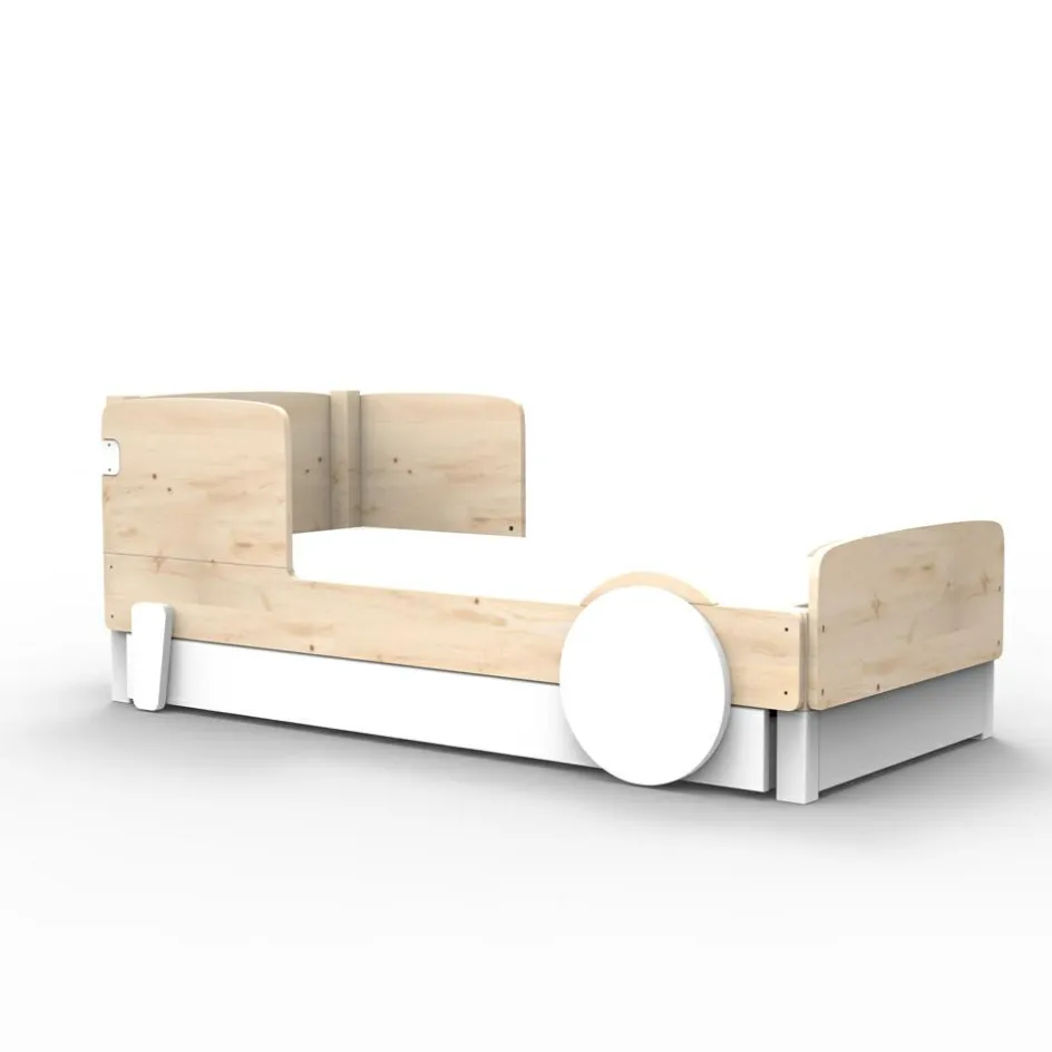 Lit simple avec tiroir Discovery finition laquée (coloris au choix)|Mathy by bols Outlet