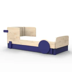 Lit simple avec tiroir Discovery finition laquée (coloris au choix)|Mathy by bols Outlet