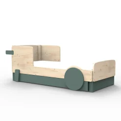 Lit simple avec tiroir Discovery finition laquée (coloris au choix)|Mathy by bols Outlet