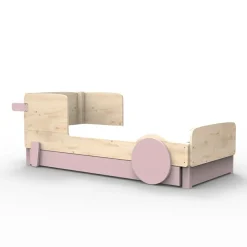 Lit simple avec tiroir Discovery finition laquée (coloris au choix)|Mathy by bols Outlet