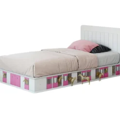 Lit stable 1 côté finition laquée (coloris au choix)|Mathy by bols Outlet