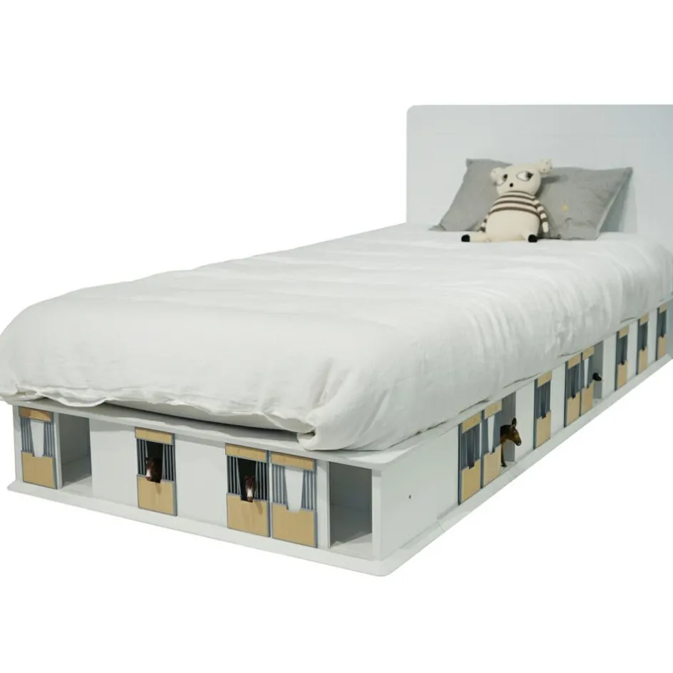 Lit stable 1 côté finition laquée (coloris au choix)|Mathy by bols Outlet