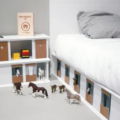 Lit stable 1 côté finition laquée (coloris au choix)|Mathy by bols Outlet