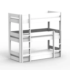 Lit superposé Dominique triple 196 cm coloris au choix (90 x 200 cm)|Mathy by bols