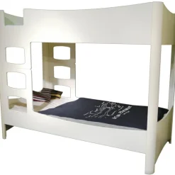 Lit superposé double Fusion blanc (90 x 200 cm)|Mathy by bols Sale