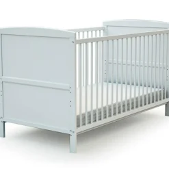 Sale AT4 Lit évolutif en bois de hêtre Essentiel blanc (70 x 140 cm)